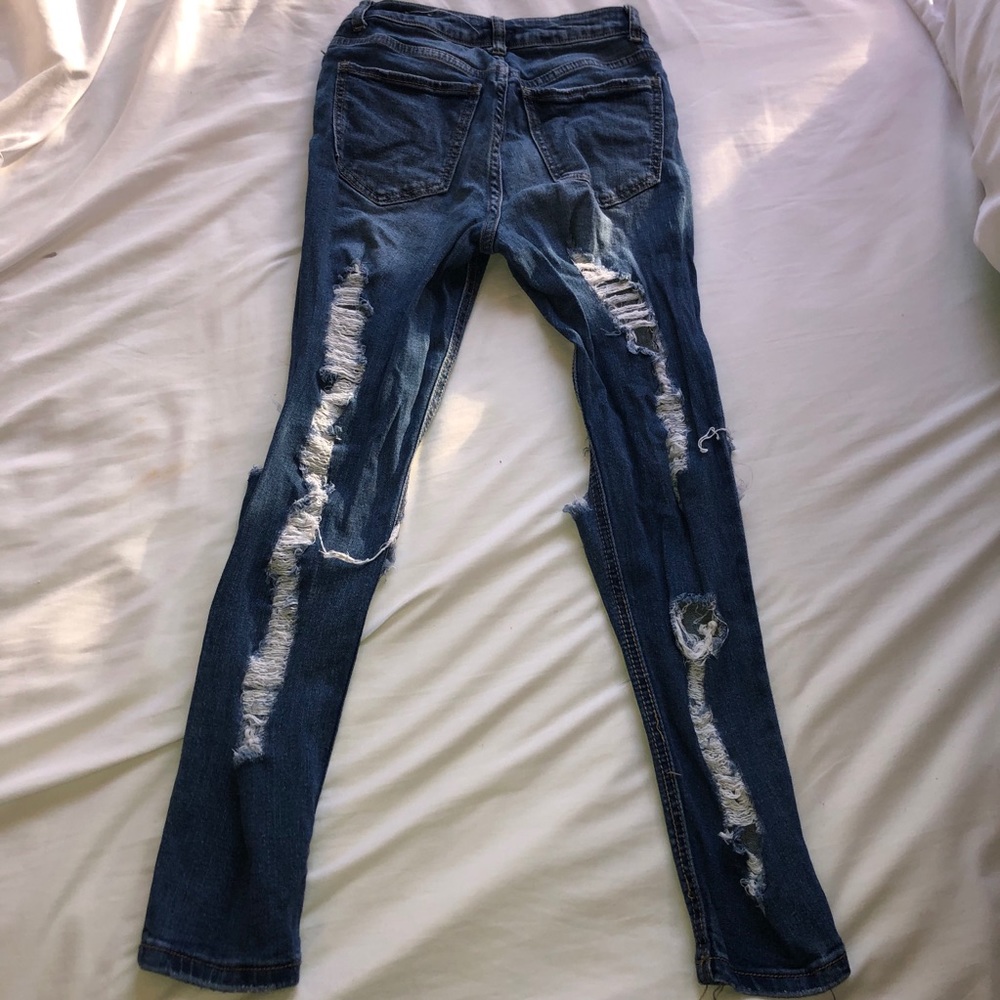 Distressed Jeans